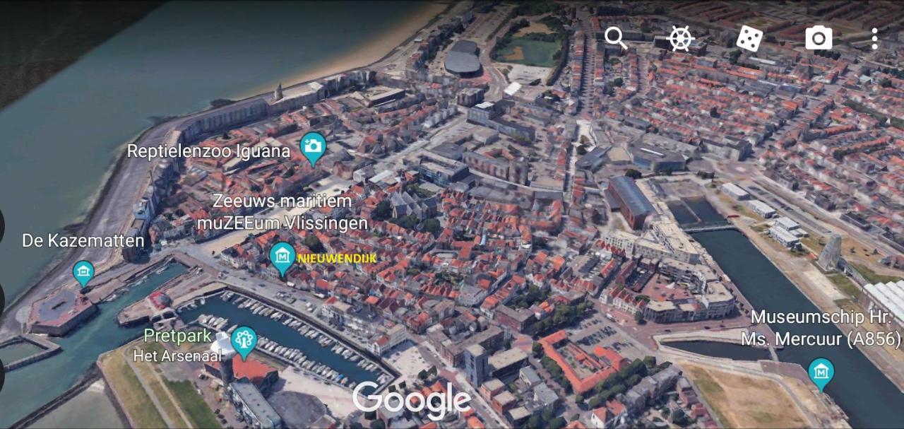 Apartment Vlissingen Aan Zee Eksteriør billede